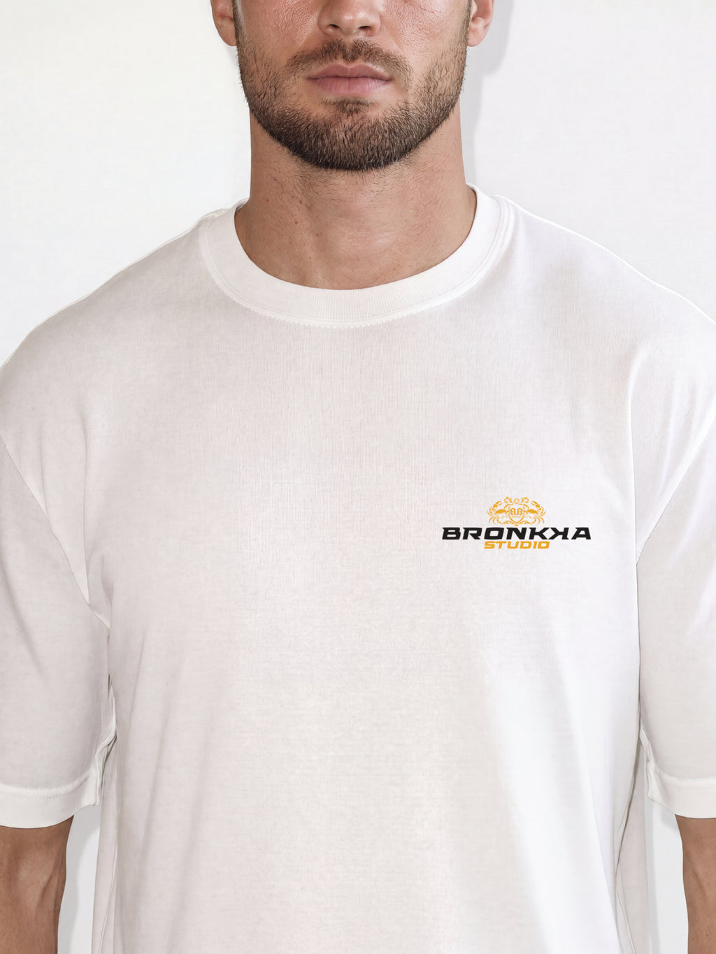 Bronkka Crab Insignia Tee — Amber