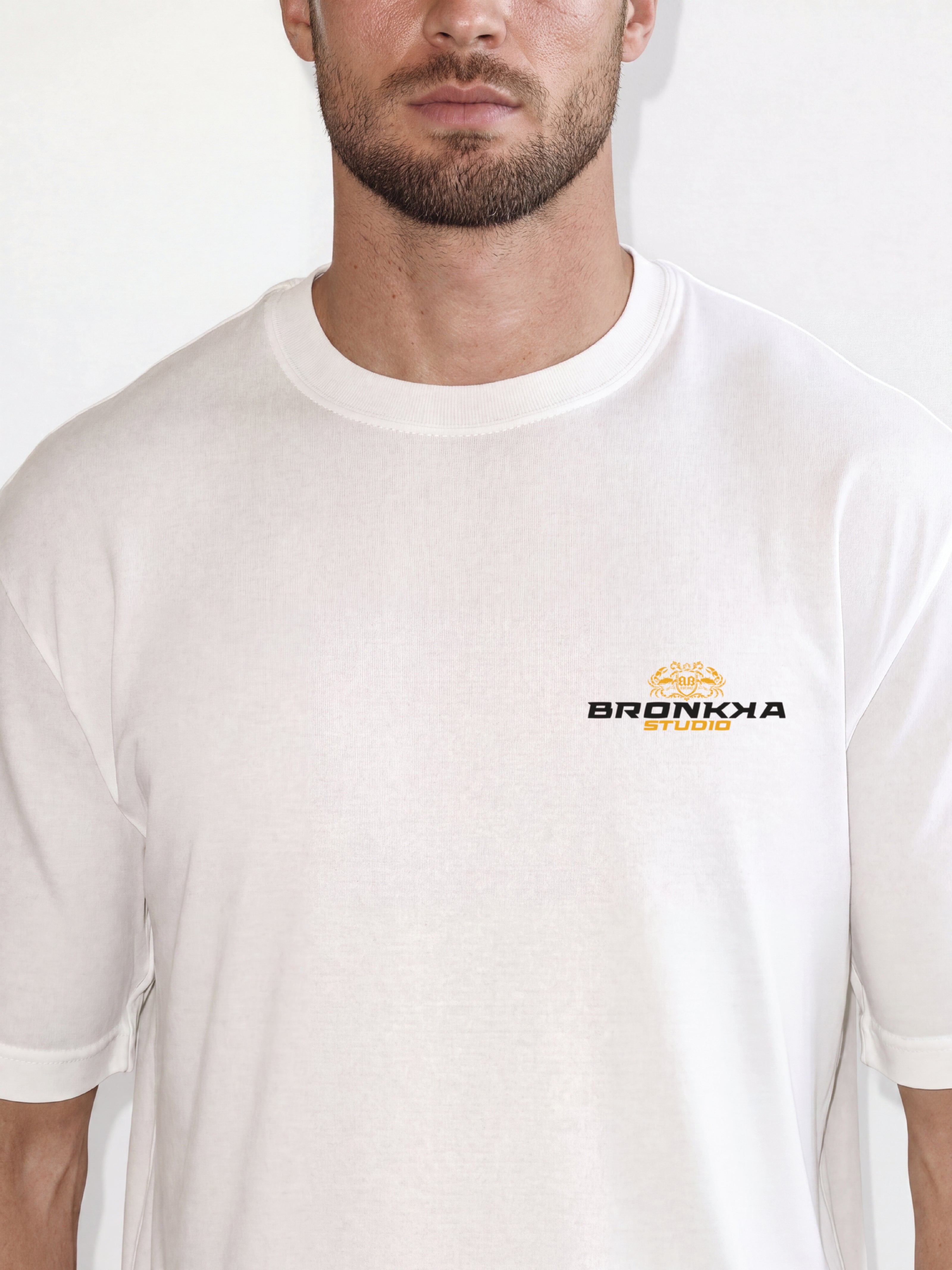 Bronkka Crab Insignia Tee — Amber