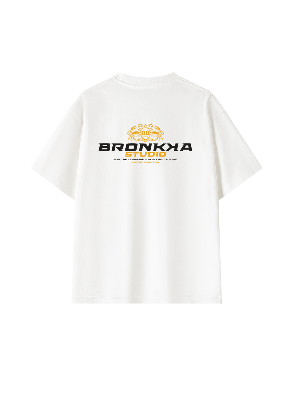 Bronkka Crab Insignia Tee — Amber