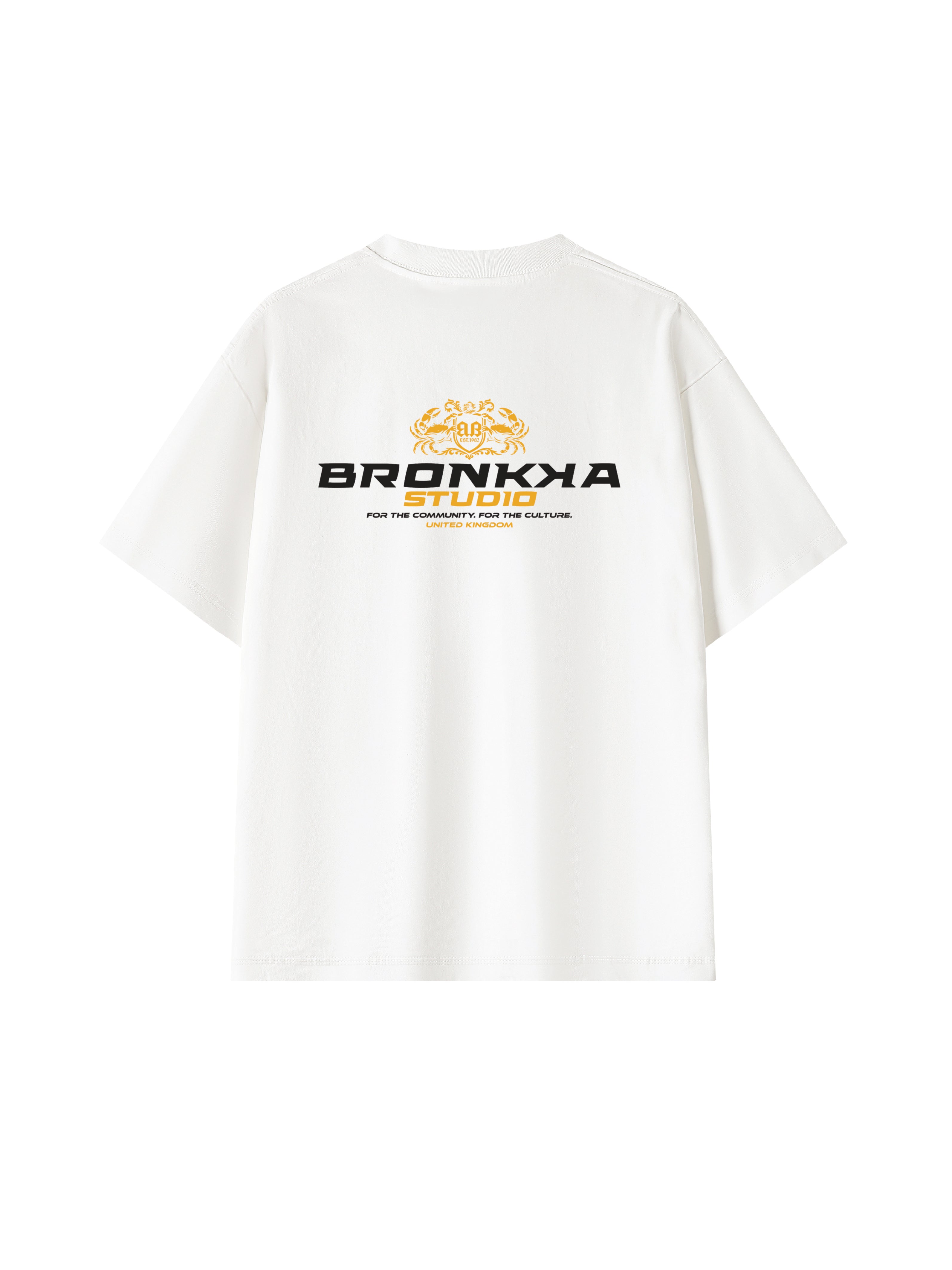 Bronkka Crab Insignia Tee — Amber