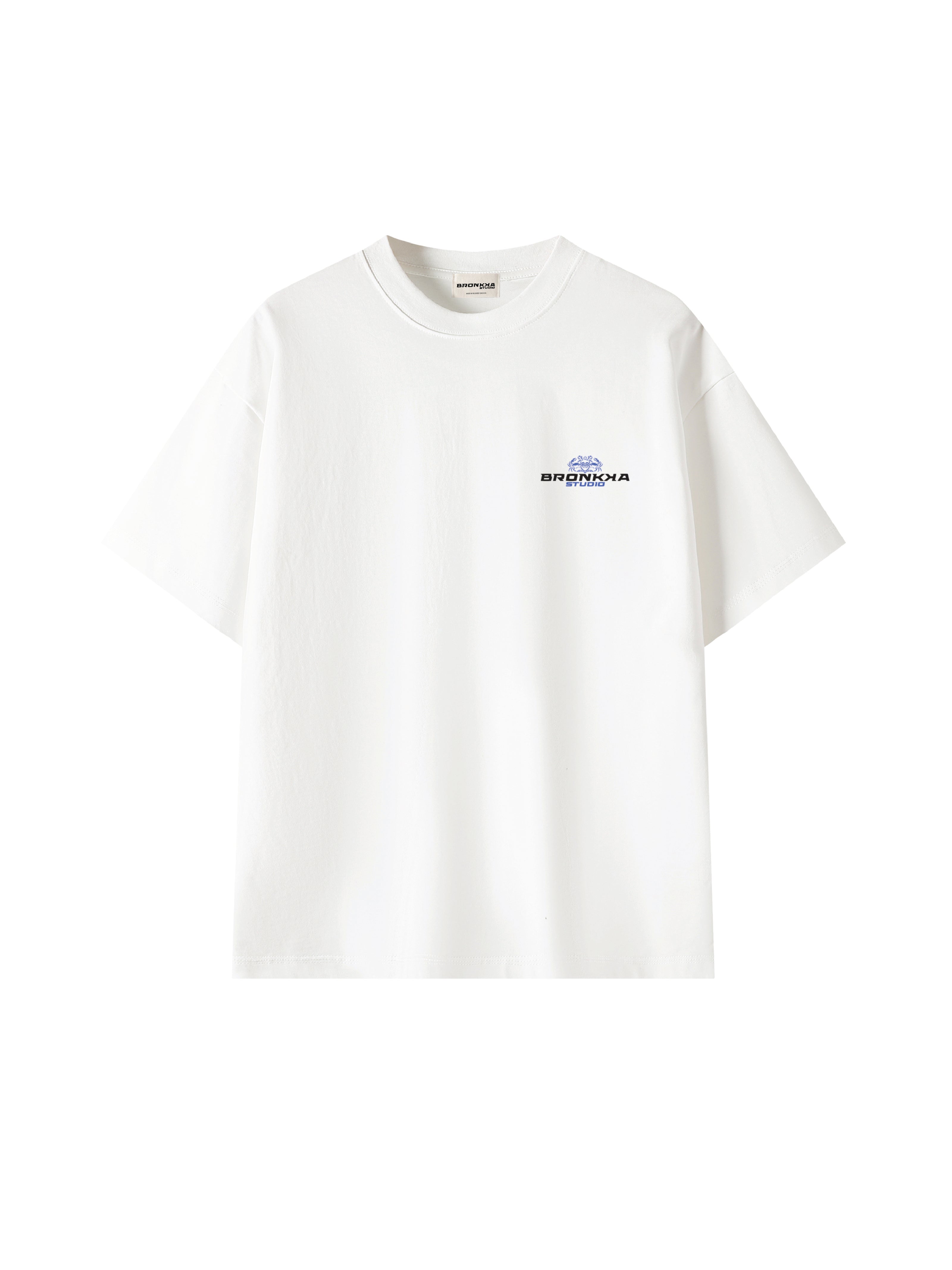 Bronkka Crab Insignia Tee — Cobalt