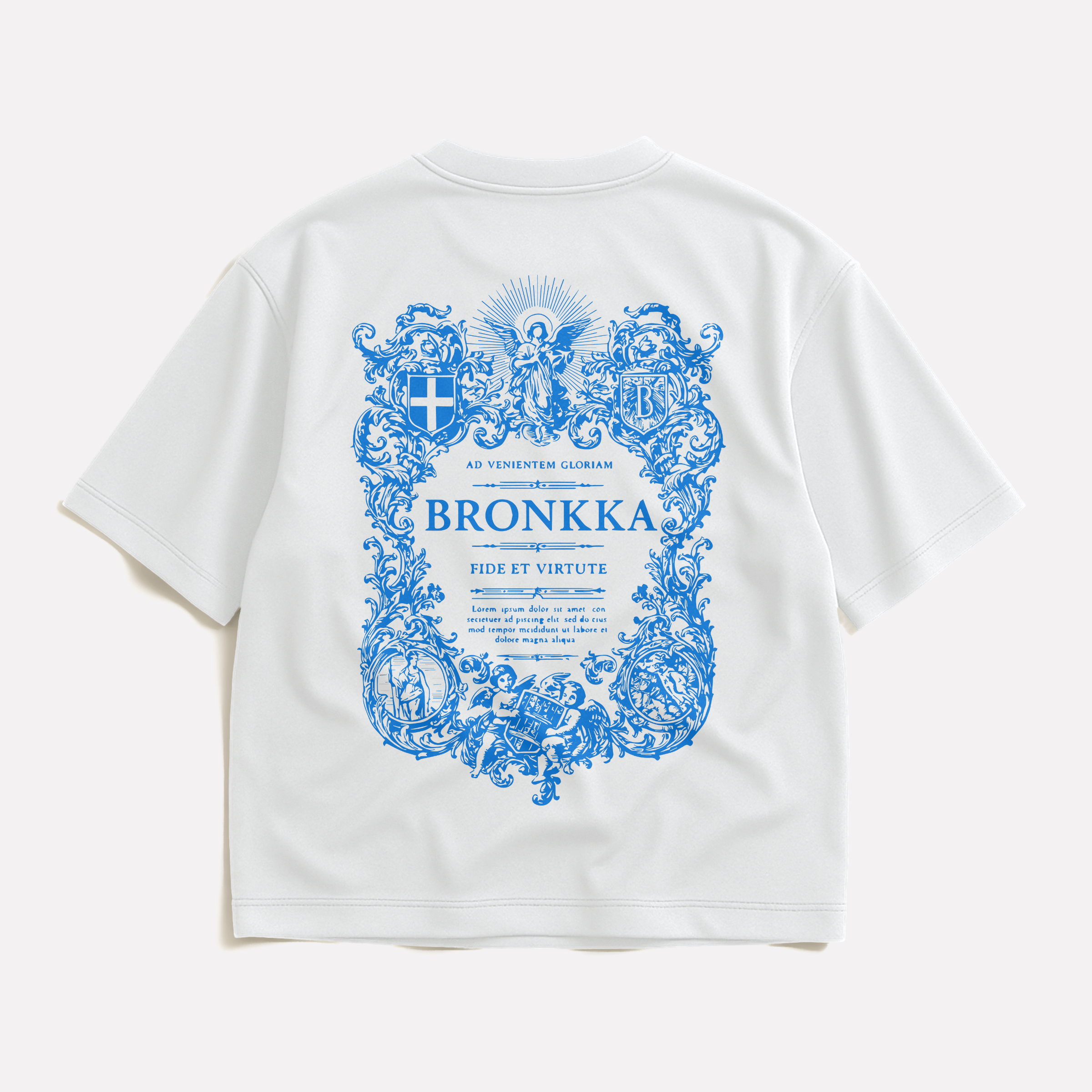 Bronkka Virtute T-Shirt – Cobalt