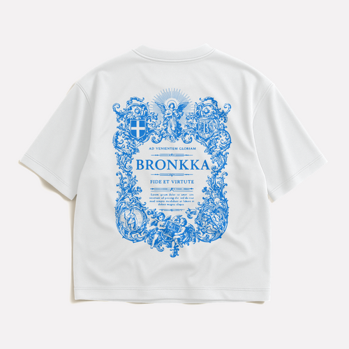 Bronkka Virtute T-Shirt – Cobalt
