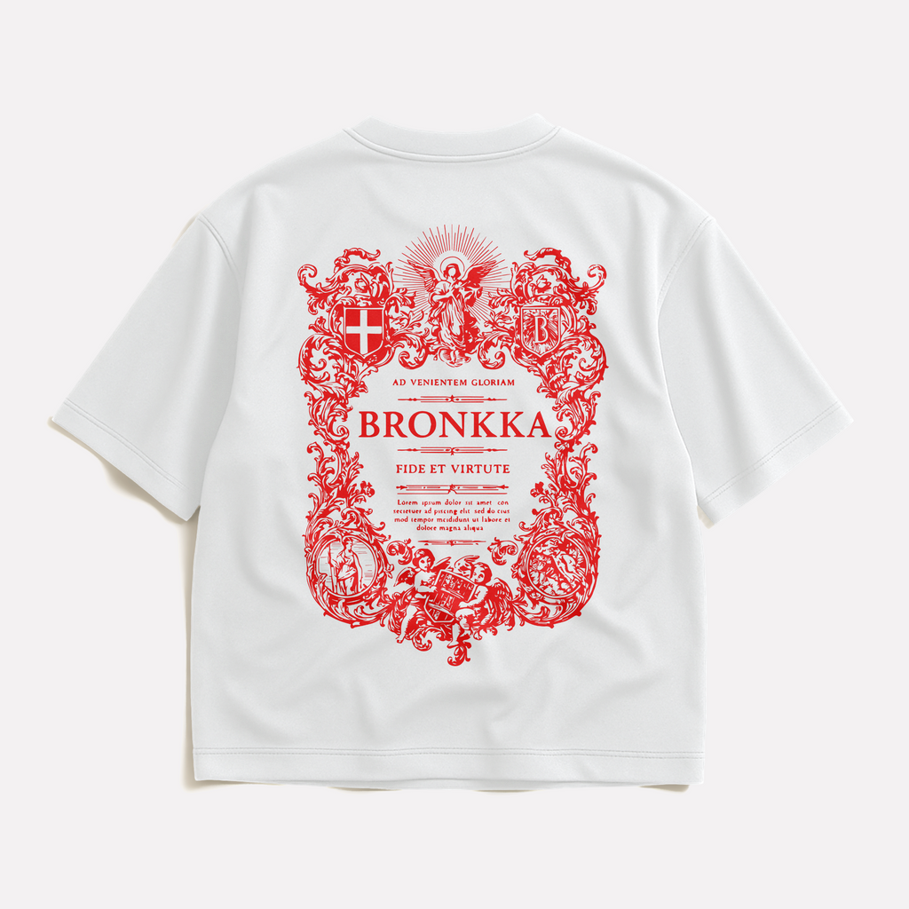 Bronkka Virtute T-Shirt – Crimson