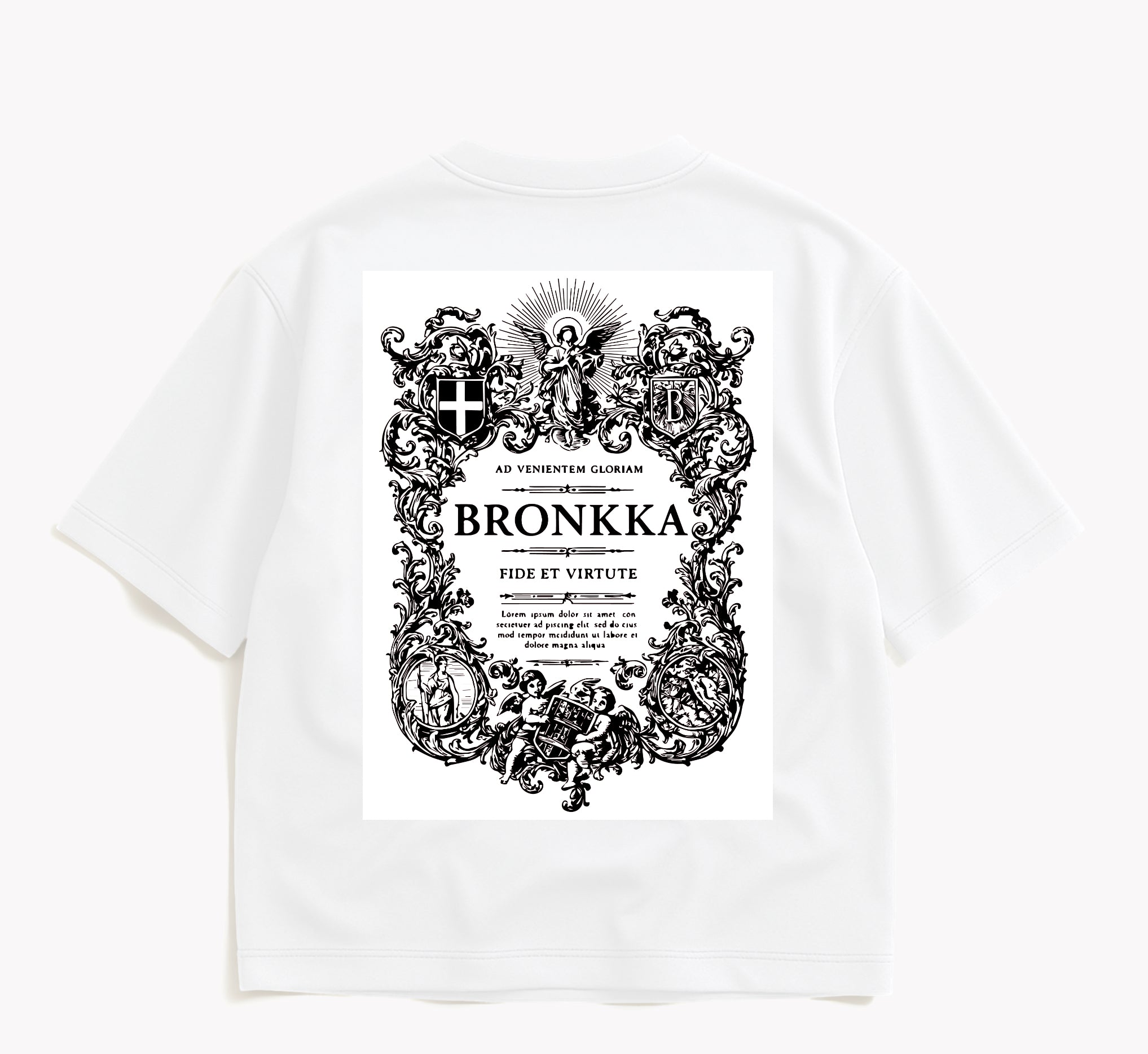Bronkka Virtute T-Shirt – Noir