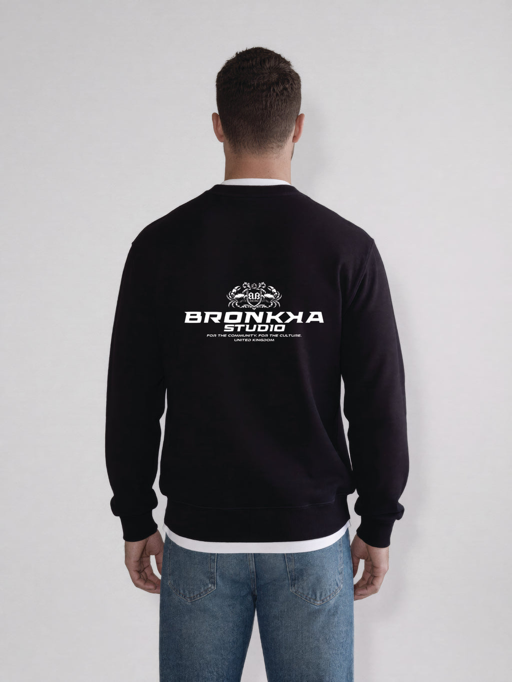 Bronkka Crab Insignia Sweatshirt - Black/Frost